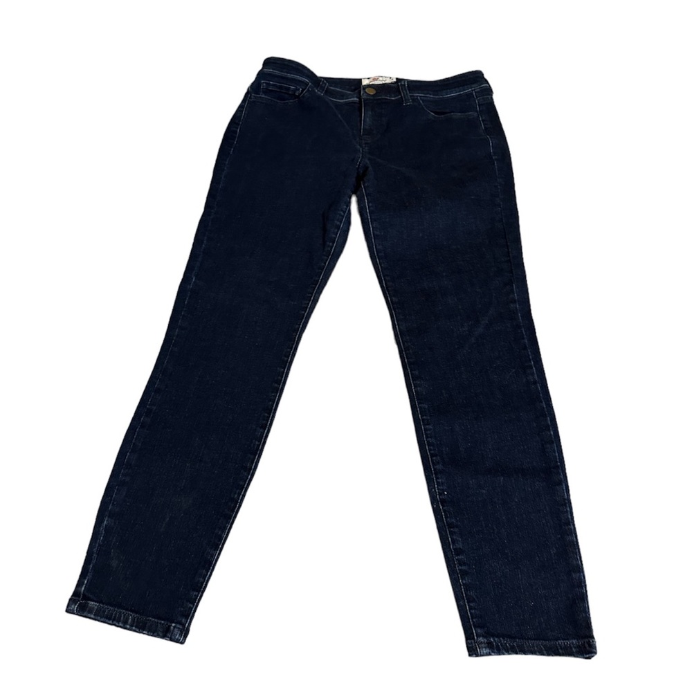 Vineyard Vines 8 jeans blue denim straight slim dark wash neutral classic casual